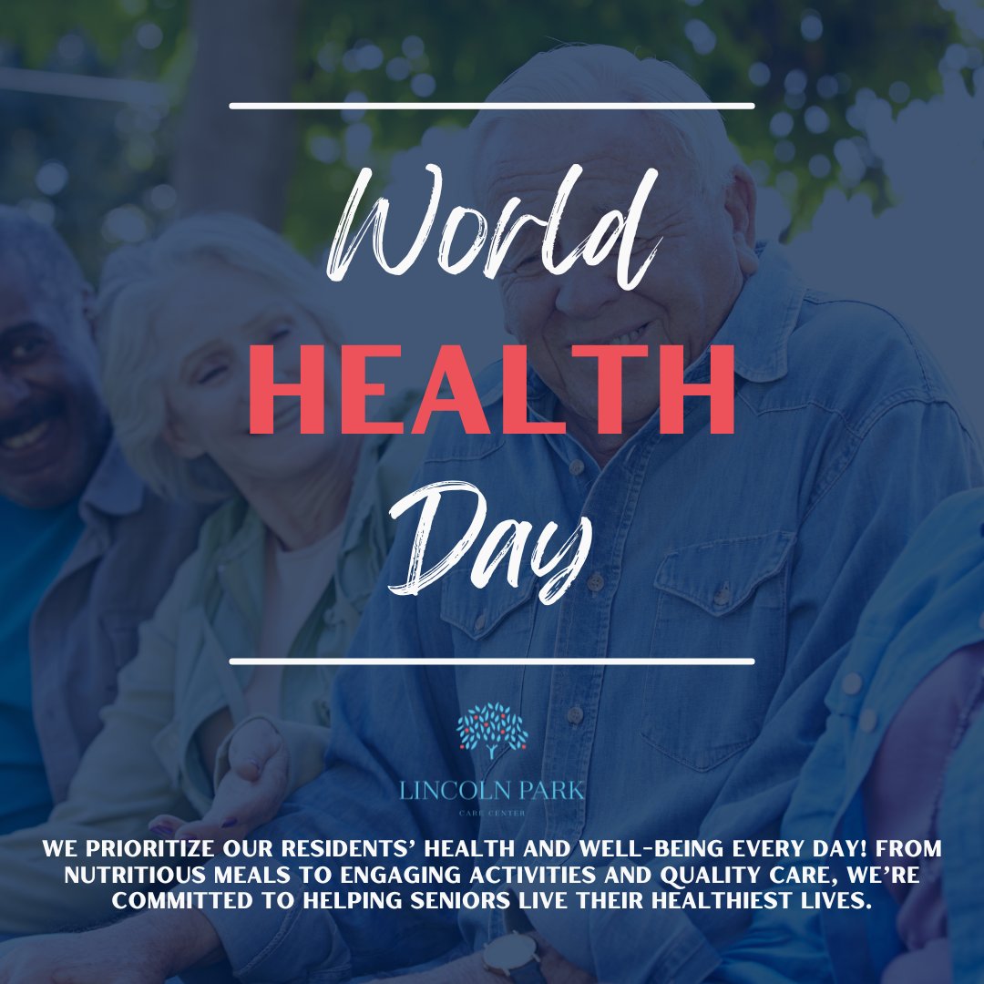 A commitment to health, every day! 🩺💚 Our residents enjoy balanced meals, meaningful activities, and compassionate care to help them thrive in a safe and supportive environment.
#HealthyAging #WorldHealthDay #WellnessMatters #SeniorCare #HolisticHealth
