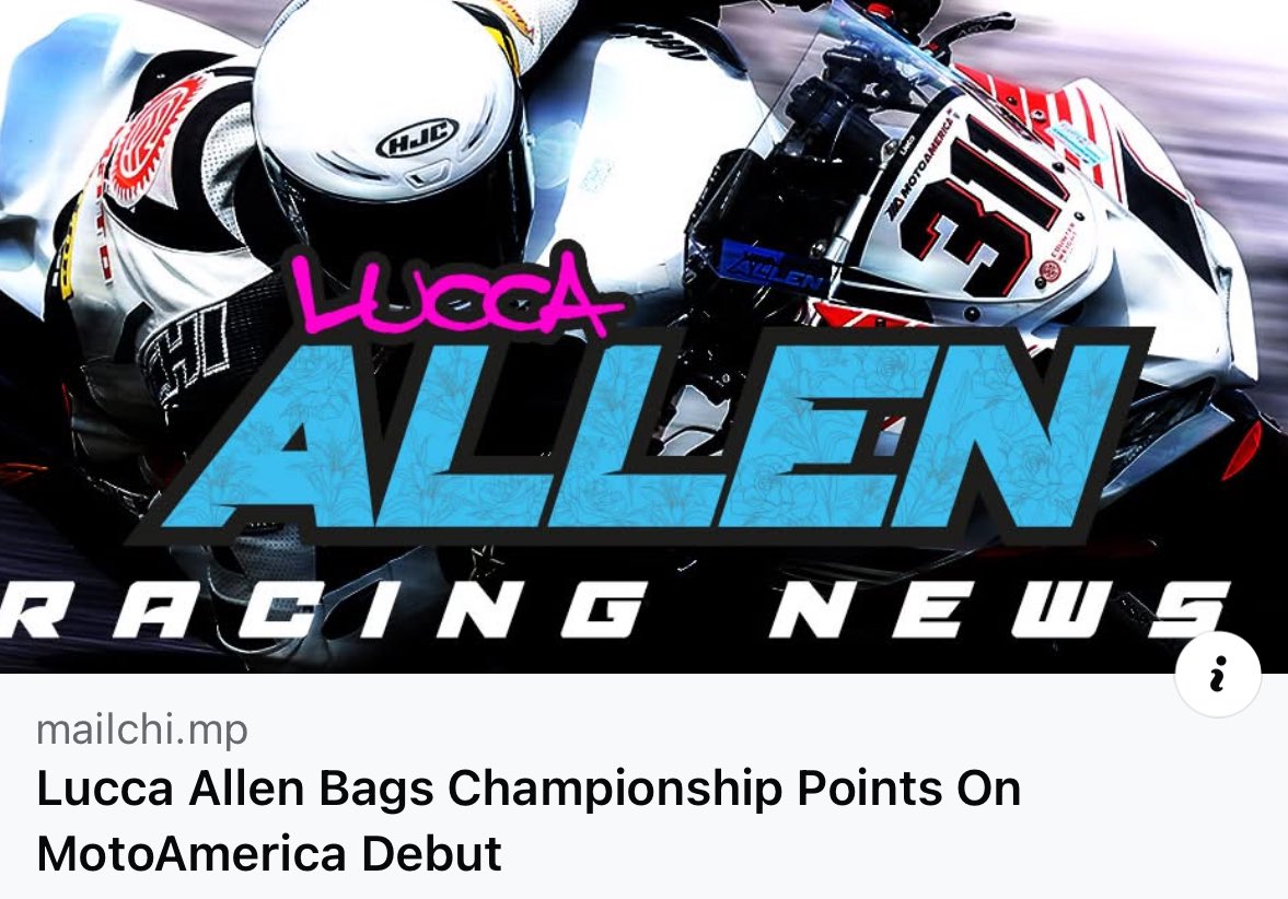 BARBER MOTORSPORTS PARK REPORT

mailchi.mp/ee25b6f0b8c2/l…

Click ⬆️ to read it 📰