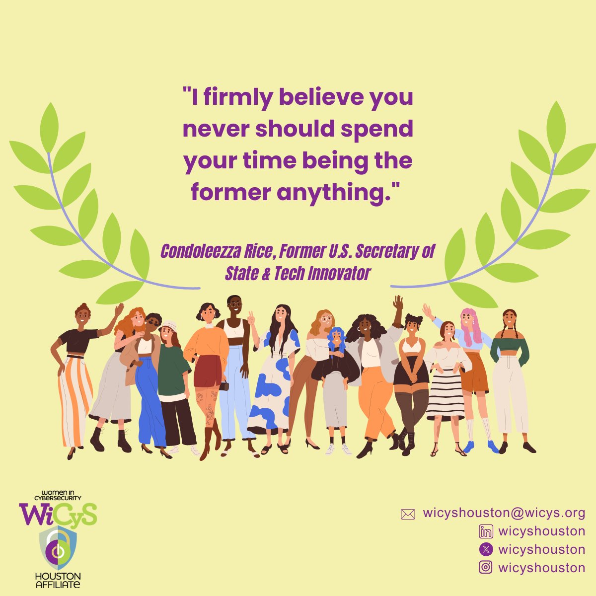 Happy Motivational Monday!

#WomenInCyber #StrongerTogether #WiCyS #Cybersecurity #WomenInTech