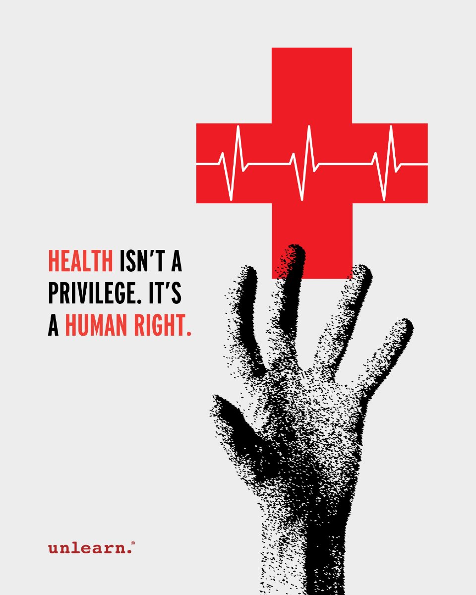 👉 Health isn’t a privilege. It’s a human right.

Clean water. Mental health care. Food security. Accessible medical services.
These aren’t extras—they’re essentials.

🏥Yet for too many, access to health is still determined by postal code, income, identity, or systemic bias.