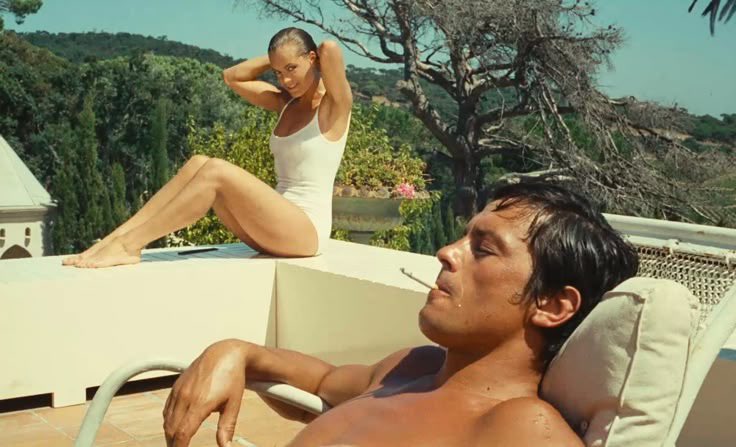 EuroValentino's tweet image. La Piscine, 1969