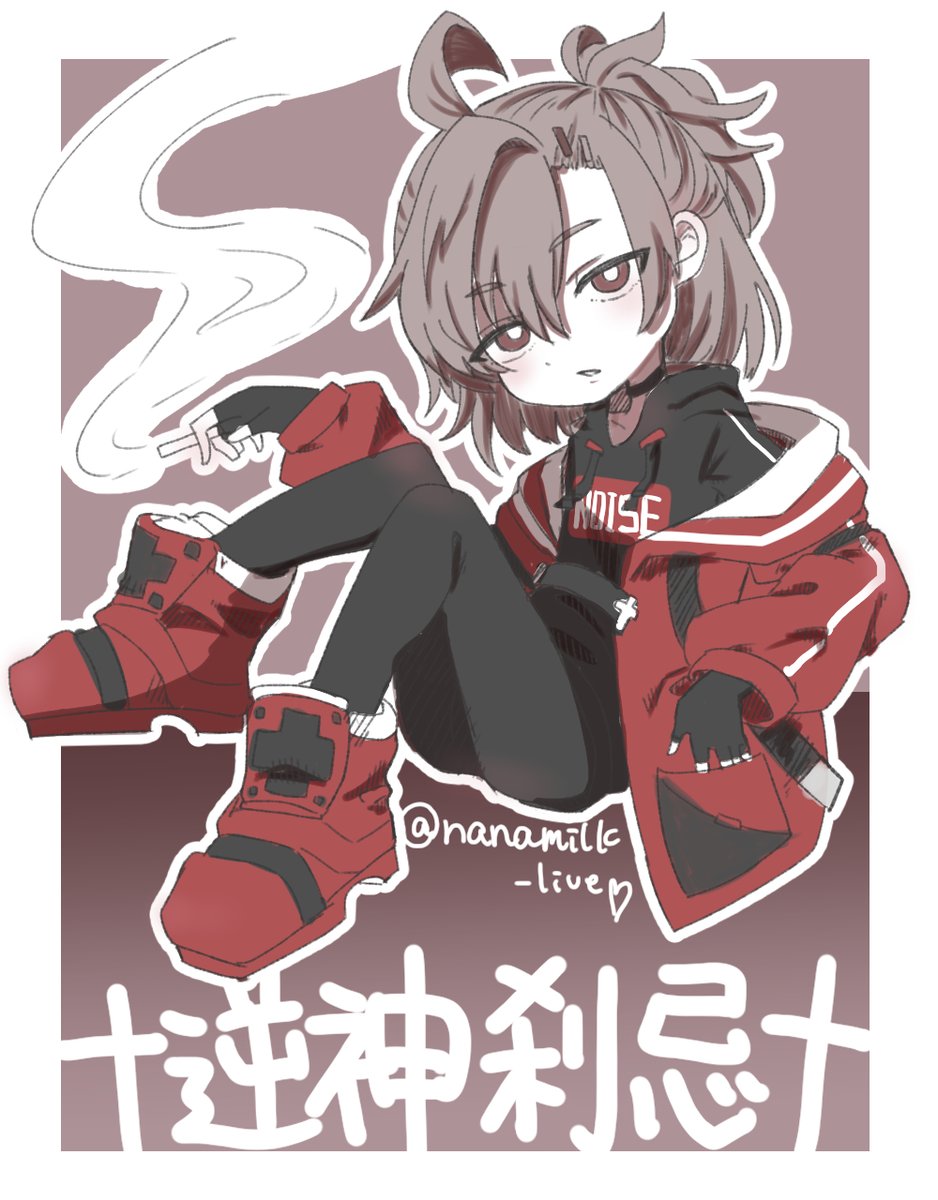 nanamilk_live's tweet photo. 2人目:逆神さん
だいぶ可愛くなっちゃった　#gamiART https://t.co/yOhQ0YQPLb