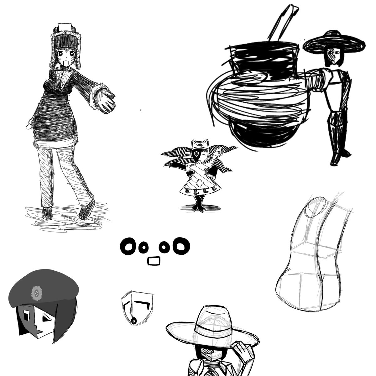 Blitzfunk34's tweet image. Doodles &amp;amp; Sketches 2