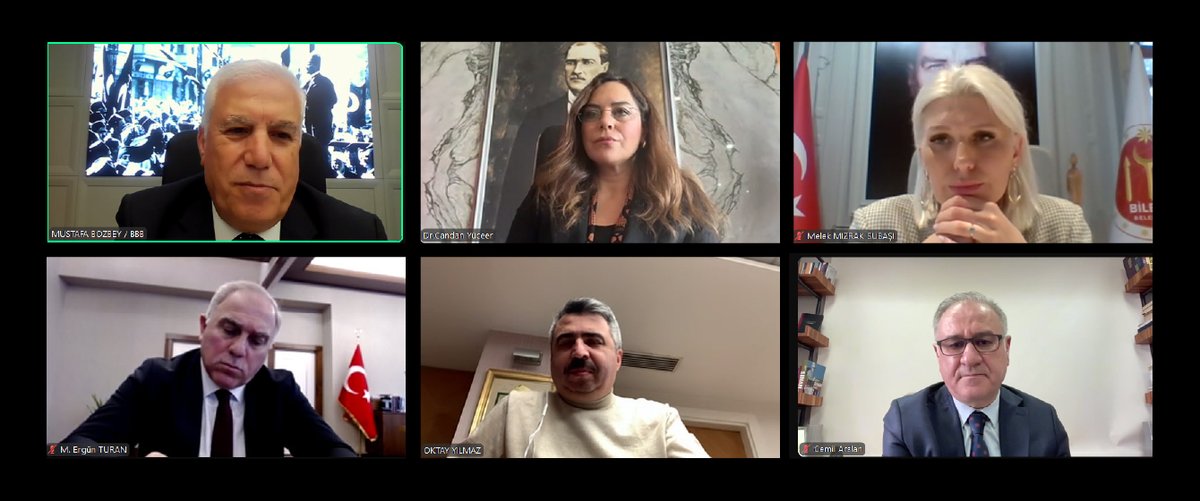 MBB Encümen Üyeleri, Marmara Belediyeler Birliği (MBB) ve Bursa Büyükşehir Belediye Başkanı  <a href="/mustafabozbey/">Mustafa Bozbey</a> başkanlığında Tekirdağ Büyükşehir Belediye Başkanı Candan Yüceer, Bilecik Belediye Başkanı Melek Mızrak Subaşı, Fatih Belediye Başkanı M. Ergün Turan, Yıldırım Belediye