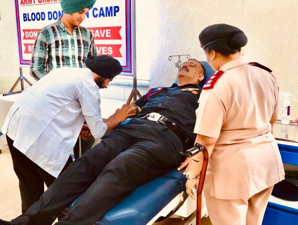 dgafms_mod's tweet image. On the occasion of #WorldHealthDay 2025, General Hospital Ferozepur held a series of activities including health checkup and cancer screening for women, lecture about adolescent health and its challenges at local schools in station. A blood donation camp and an educational…