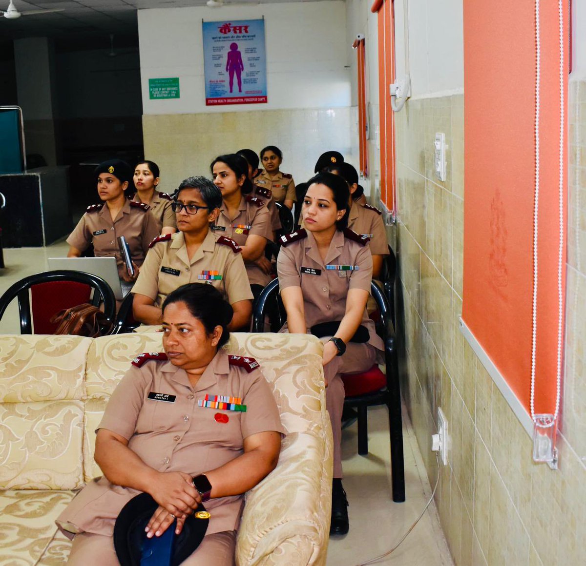 On the occasion of #WorldHealthDay 2025, General Hospital Ferozepur held a series of activities including health checkup and cancer screening for women, lecture about adolescent health and its challenges at local schools in station. A blood donation camp and an educational