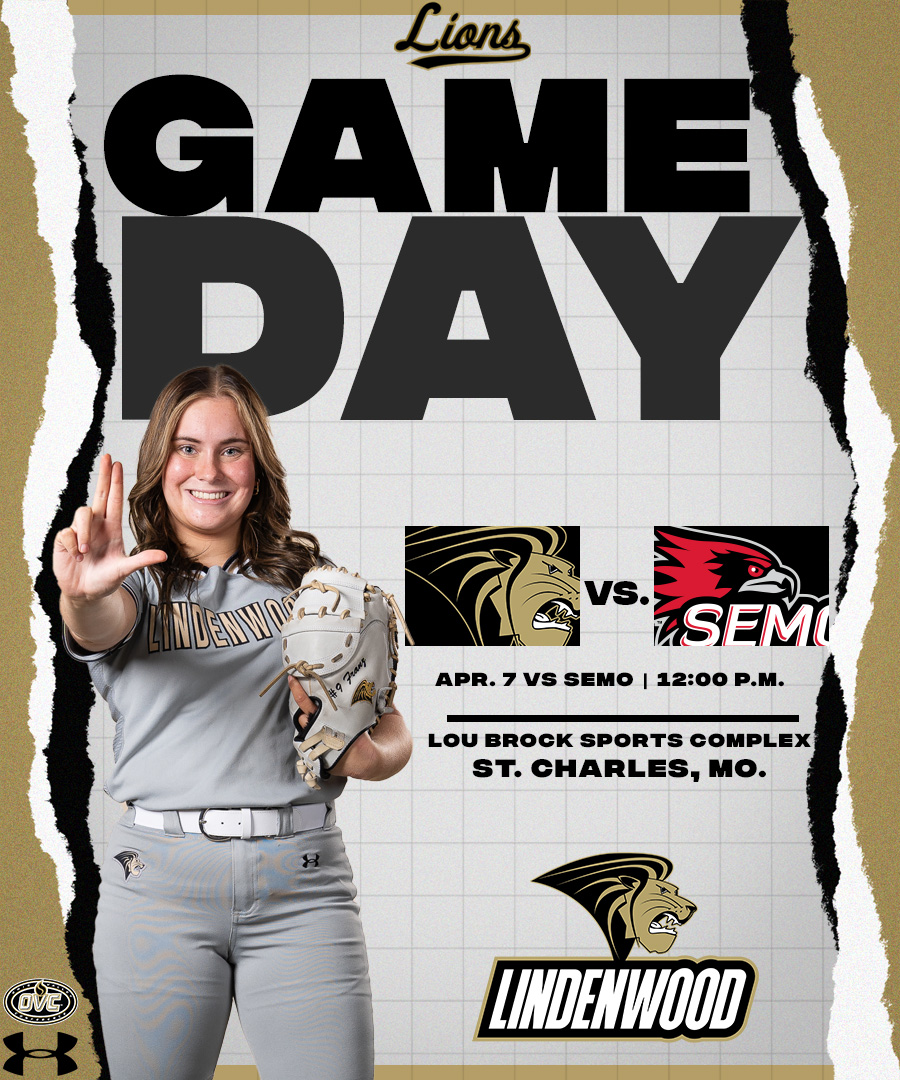 Lindenwood Athletics (@lu_lions) on Twitter photo ๐๐ฎ๐๐๐๐ซ ๐๐๐ญ๐๐ก ๐๐ง ๐๐๐๐คโฌ๏ธ
<a href="/LindenwoodSB/">Lindenwood Softball</a> battles SEMO at 12:00 p.m. CT at Lou Brock for the final game of a three-game series๐ฆ๐ฅ
๐SEMO
๐St. Charles, Mo.
๐๏ธLou Brock Sports Complex
๐12:00 p.m. CT
#NewLevel | #OVCit ๐๐ฎ๐๐๐๐ซ ๐๐๐ญ๐๐ก ๐๐ง ๐๐๐๐คโฌ๏ธ
<a href="/LindenwoodSB/">Lindenwood Softball</a> battles SEMO at 12:00 p.m. CT at Lou Brock for the final game of a three-game series๐ฆ๐ฅ
๐SEMO
๐St. Charles, Mo.
๐๏ธLou Brock Sports Complex
๐12:00 p.m. CT
#NewLevel | #OVCit