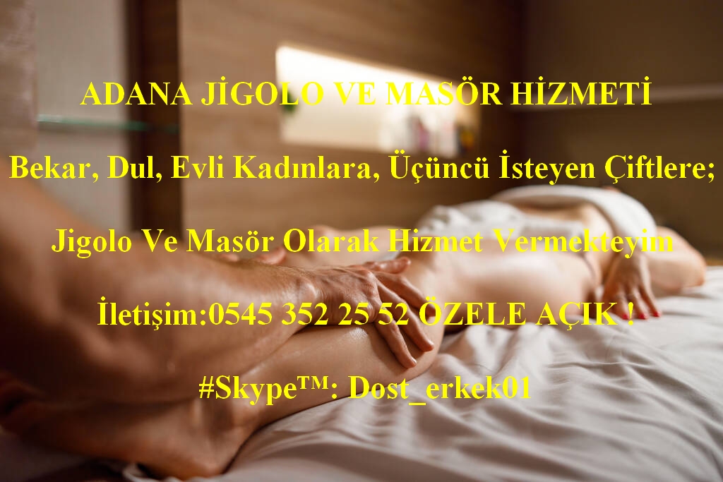 Adana'da mutlu sonlu masaj yaptırmak isteyen kadınlar yada evli çiftler

İletişim:0545 352 25 52 ÖZELE AÇIK ! #Skype™: Dost_erkek01

#adanamasaj #masajadana #masoradana #adanamasor #tekerkekadana #adanatekerkek