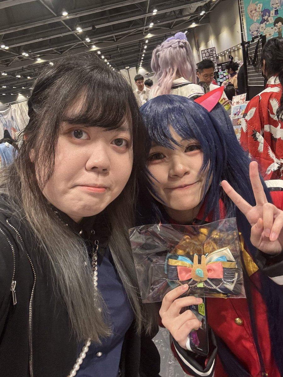 RG32 後感
連擺兩日體力大消耗！
好開心同好多芝士相認
今次係親自整cos 服
完全係大挑戰！
但係大家覺得還原真係好感恩🥺
仲好多謝可愛既<a href="/akiyumeee/">ゆめあき🍁@可愛い理由🎀</a>  
親自過黎支持❤️
每次總會覺得芝士們係好warm 既社群✨

附上廢老同小妹妹既合照（🥲）

#有色芝士