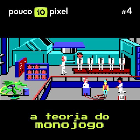 Episódio novo! 👏🏻

Você já parou pra pensar que, de repente, todo jogo de video game pode ser o mesmo? A gente já. E até tentou criar uma teoria pra isso: a teoria do monojogo 👨‍🏫

Ouça agora mesmo e descubra se essa teoria para em pé ou não 😉

poucopixel.com/podcast/10-ano…
