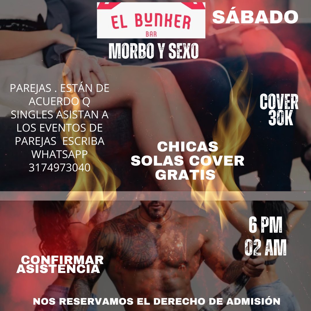 lovebunker_'s tweet image. Parejas swinger ya hay bar disponible para ustedes ,Girón ,bar el búnker un lugar discreto y reservado