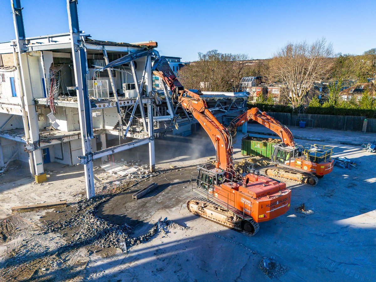 Hughes_Salvidge's tweet image. As a full service #Demolition contractor, we provide a #CompleteSolution for your project. Our client facing approach ensures first class communication, client satisfaction, and successful and safe project completion #HSDemo #Decommissioning
