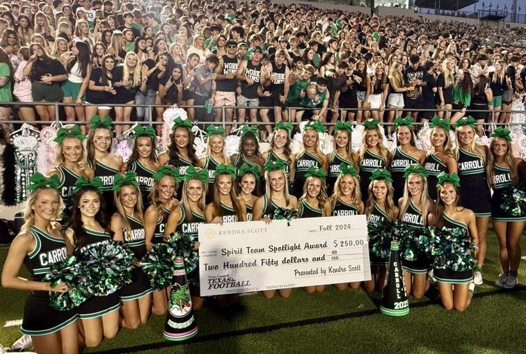 Carroll Dragon Baseball (@dragonbaseball) on Twitter photo See those #WorkWins shirts in the front row?
<a href="/DragonBaseball/">Carroll Dragon Baseball</a> players supporting <a href="/CarrollDragonFB/">Southlake Carroll Football</a>, <a href="/southlakecheer_/">Southlake Carroll Cheer</a>, <a href="/emeraldbellestx/">EmeraldBellesTX</a> during their deep playoff run this fall.
Would love to see all <a href="/SLCAthletics/">Carroll Dragons</a> players and fans pack the stands for our last 4 home games, as your See those #WorkWins shirts in the front row?
<a href="/DragonBaseball/">Carroll Dragon Baseball</a> players supporting <a href="/CarrollDragonFB/">Southlake Carroll Football</a>, <a href="/southlakecheer_/">Southlake Carroll Cheer</a>, <a href="/emeraldbellestx/">EmeraldBellesTX</a> during their deep playoff run this fall.
Would love to see all <a href="/SLCAthletics/">Carroll Dragons</a> players and fans pack the stands for our last 4 home games, as your