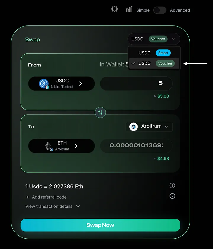 EuclidProtocol's tweet photo. 🎟️Voucher Tokens mimic regular tokens within Euclid
💱Cross-chain swaps redeemable into native tokens 
🏃‍♂️Faster settlement inside EuclidSwap
🧘‍♀️Flexibility — hold vouchers on any chain 

⏱️Testnet... Unifying Liquidity soon ⛓️ https://t.co/a35DF3R4pc