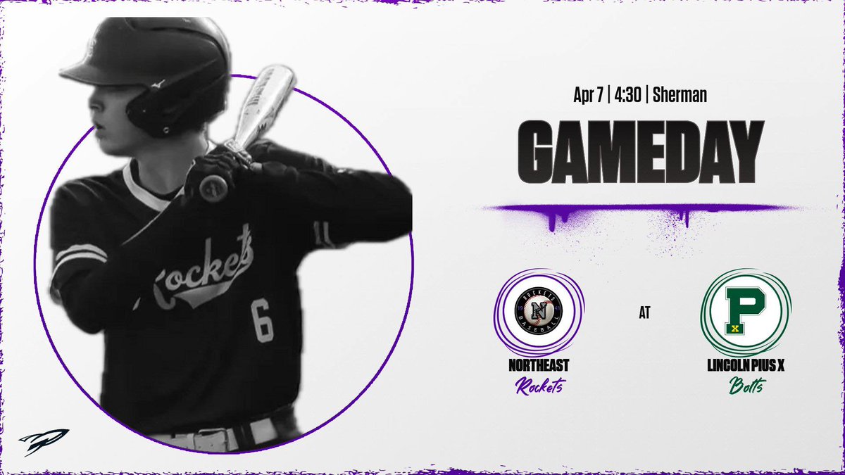LNEBasebal1's tweet photo. 🚀Gameday🚀
#RocketsBaseball🚀 https://t.co/3tQU7uwdfj