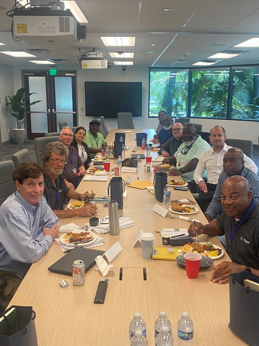 We recently hosted our Titan Florida Ready-Mix Driver Council in our Deerfield Beach office to discuss safety, performance, and best practices for our drivers. Driver Council members are selected for two years terms. #TitanAmerica #MaterialsForLife #DriverSafety #FrontlineWorkers