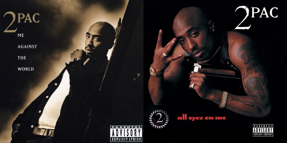 2Pac was the first rap artist to have multiple albums debut at #1 on the Billboard 200 chart.