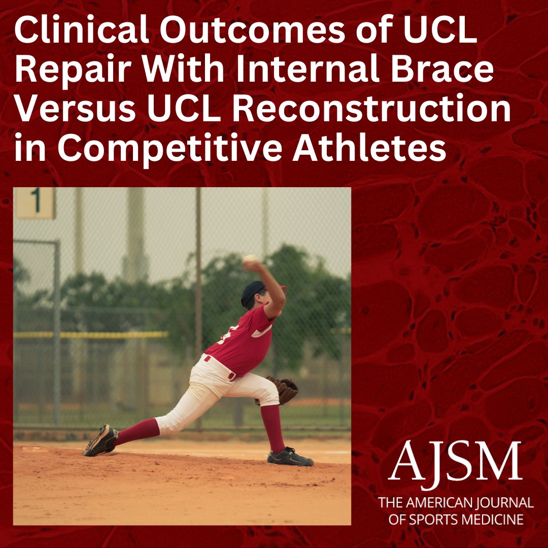 aossmjournals's tweet photo. #UCLRepair vs. Reconstruction: Which gets you back faster?   A study finds both yield great outcomes &amp; similar RTS rates, but UCL repair offers a quicker return! ⚾️

https://t.co/neLGbx6CCF 

#SportsMedicine  #SportsRehab https://t.co/RDhiGnBNec