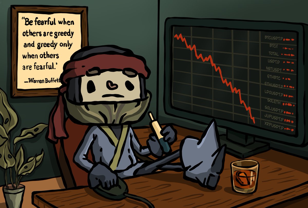 "Be fearful when others are greedy and greedy only when others are fearful." - Warren Buffett

Bounce!  🥷🆙