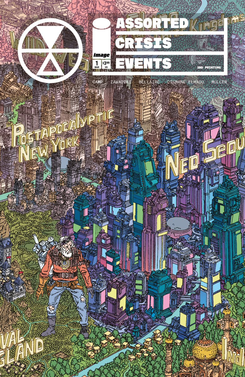 Also this week! The 2nd Print of Assorted Crisis Events 1 is in stores, with this BRAND NEW insane cover from <a href="/FilayKenoby/">Filya Bratukhin</a> &amp; <a href="/WordieJason/">Jason Wordie</a> ! 

If you missed issue 1 and want to jump into the crisis, this is your chance! <a href="/ericxyz/">Eric Zawadzki</a> <a href="/hellomuller/">Tom Muller</a>