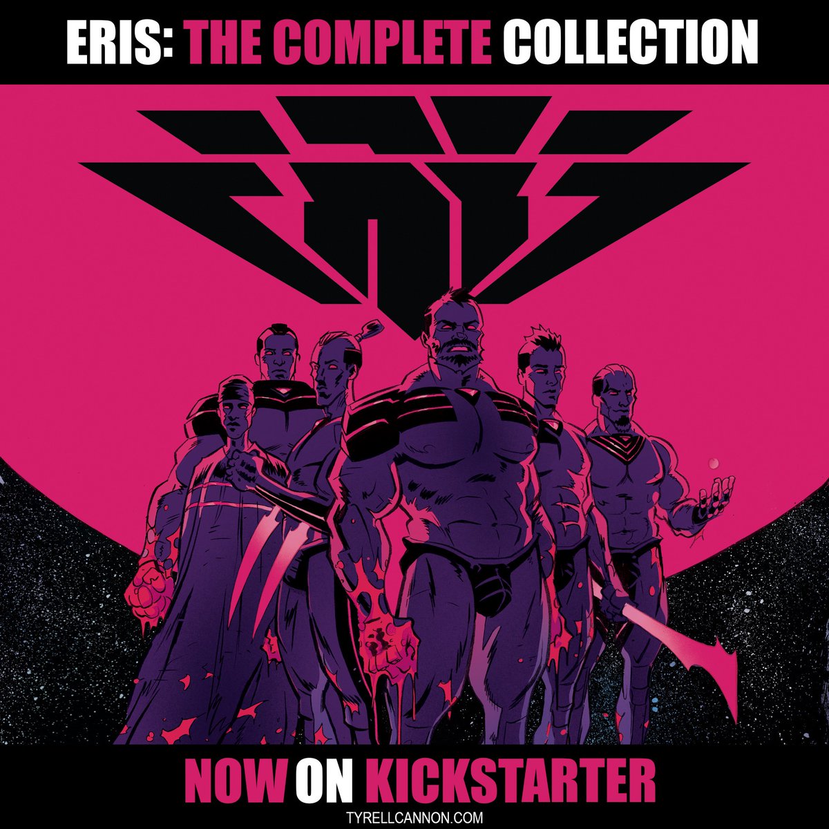 TCannonComics's tweet image. ERIS is now live on Kickstarter! Get your copy and spread the word! kickstarter.com/projects/16197…