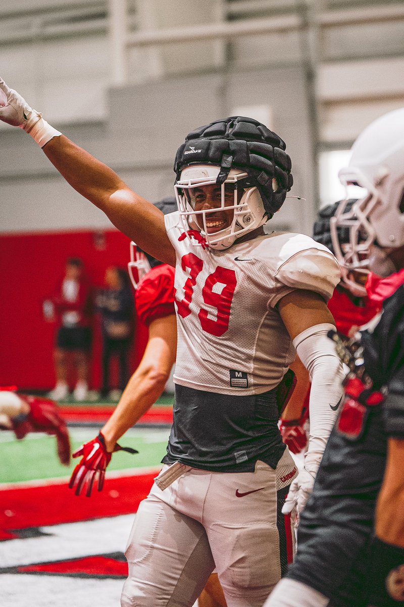 Hyped for another week of Spring Ball 😤
