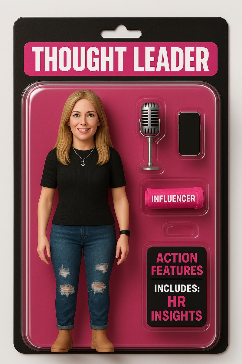 Look who’s an HR action figure now! If only it came with a bottomless coffee cup. I’m calling this the “Ready-to-Resolve-Any-Workplace” edition. Let’s have some Monday fun—what’s your dream workplace superpower?
#HRHero #MondayMotivation #AI #HRSWagger