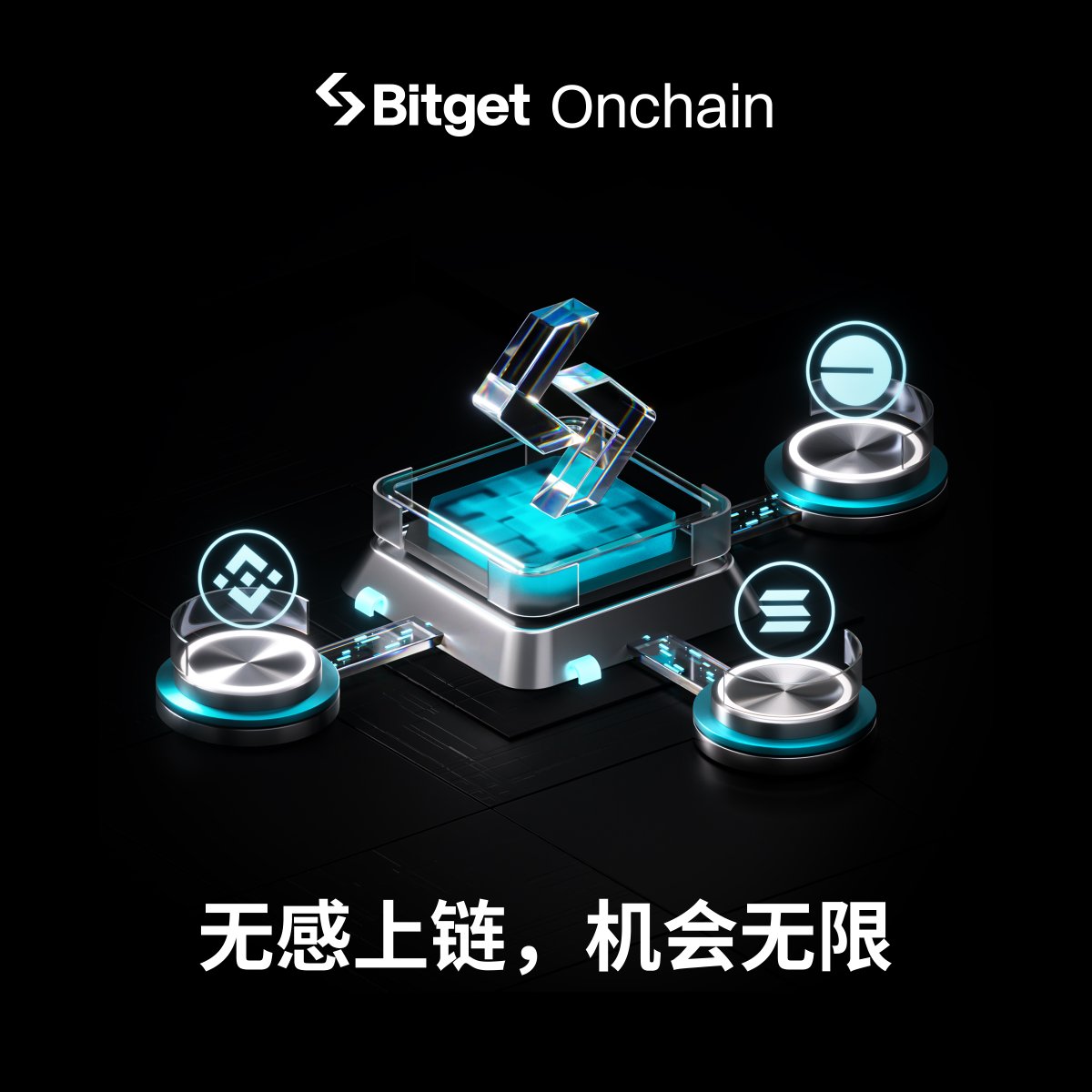 Bitget链上交易正式登场！

🔥用户在Bitget App内使用现货账户USDT/USDC，即可丝滑交易链上热门资产。

产品亮点一览：

🌟链上交易更快捷：直接使用现货账户交易链上资产
🌟更安全的链上交易模式：交易所级别的资产保护
🌟更全面优质的交易资产选择：Bitget