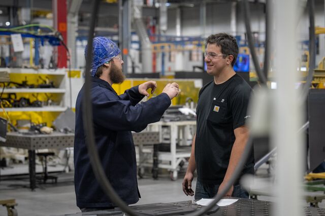 Where is your work best done? At Vermeer, it is important each team member is equipped with what they need to do their work – and this includes where their work is best done... onsite, with a hybrid option or remote work.