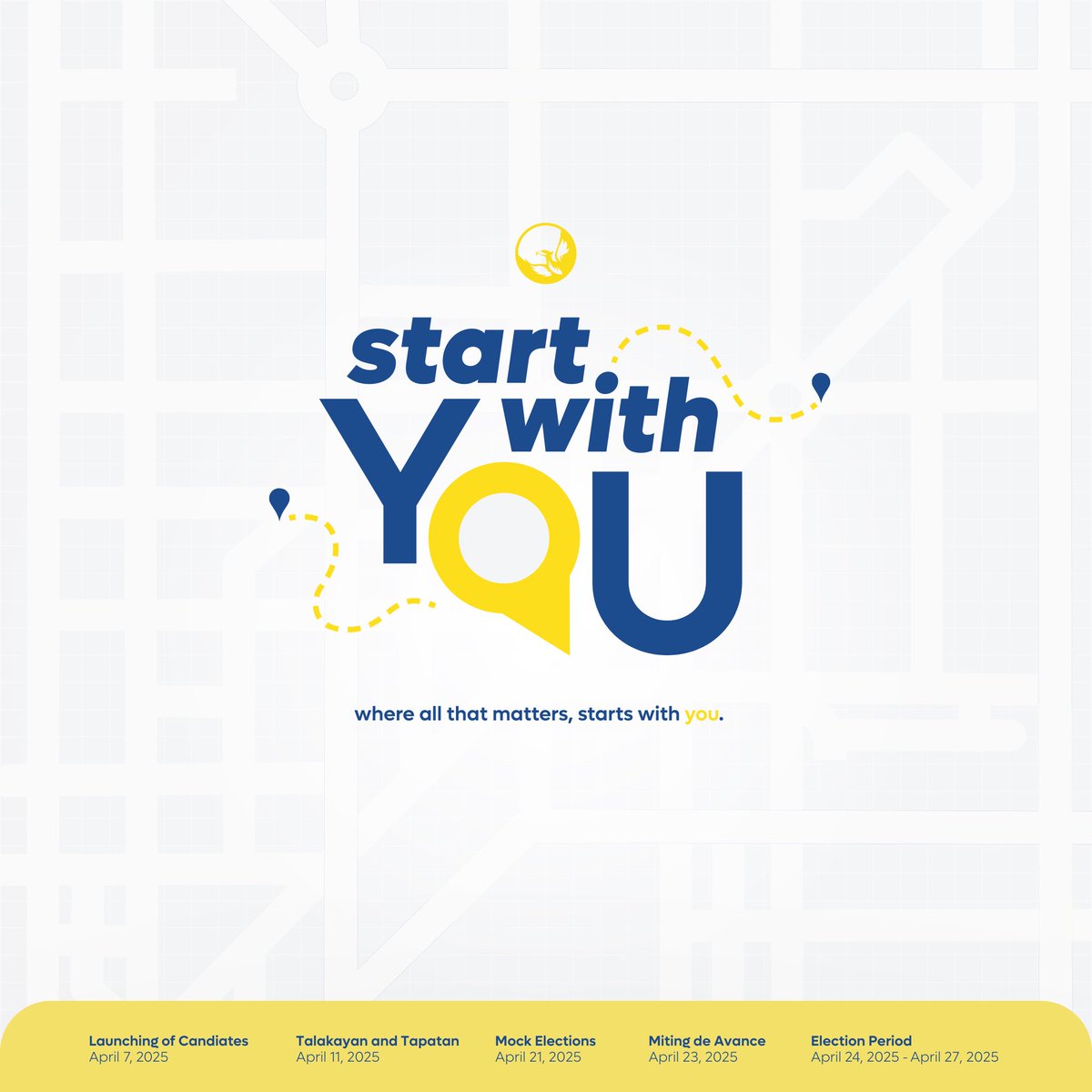 startwithyou25's tweet photo. For years, we’ve measured success by where we finish. But we’ve learned that true success is found in where our community dares to begin.

Know more about the branding below!

#StartWithYou🫵🏻 https://t.co/fErFoIqEUi