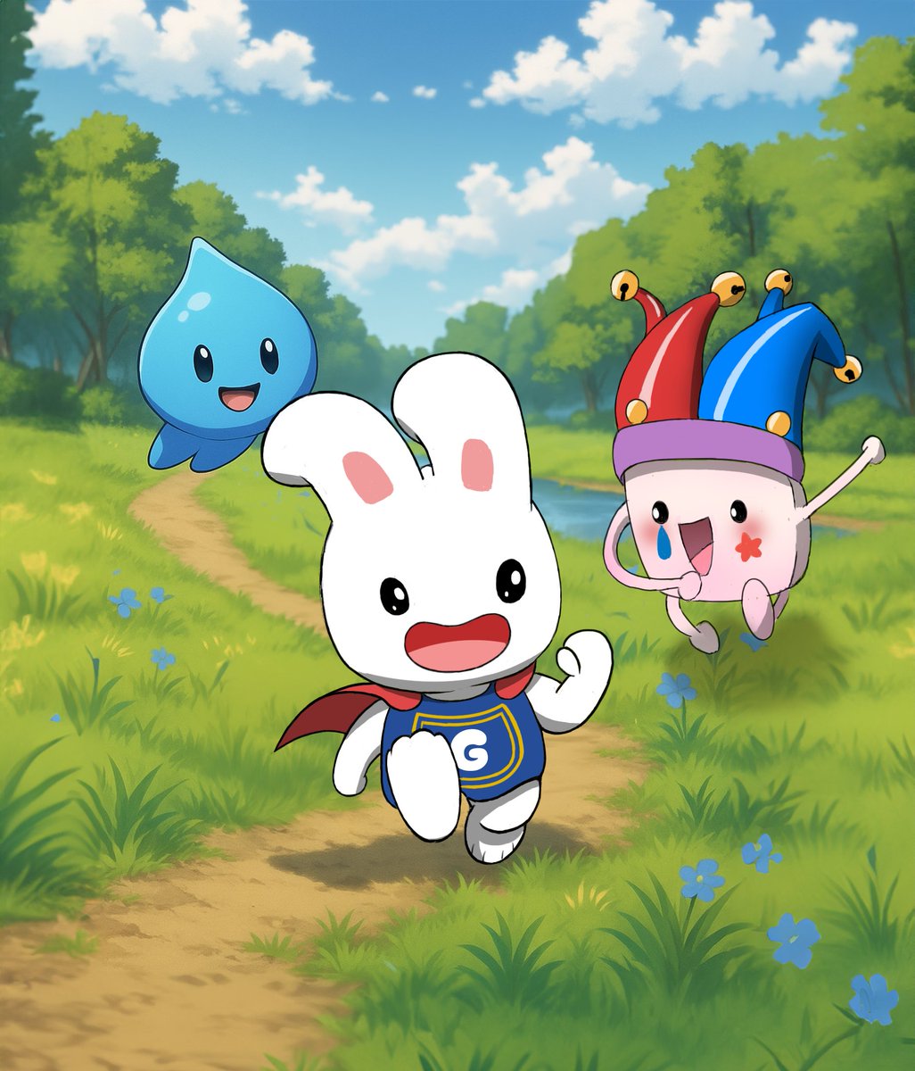 Tuzi × <a href="/battleforblock/">Battle for Blockchain</a> x <a href="/kamigotchiworld/">Kamigotchi</a> are teaming up for a MEGA COLLAB ART BATTLE! 🐰

Prizes:
🥇 1st Place: 1 Kami Passport + 1 BFB Golden Plate
🥈 2nd–5th Place: 1 BFB Golden Plate each

📅 Deadline: Sunday 13th April

📌 Rules to Enter:
1. Follow <a href="/TeamTuzi/">Tuzi</a> ,