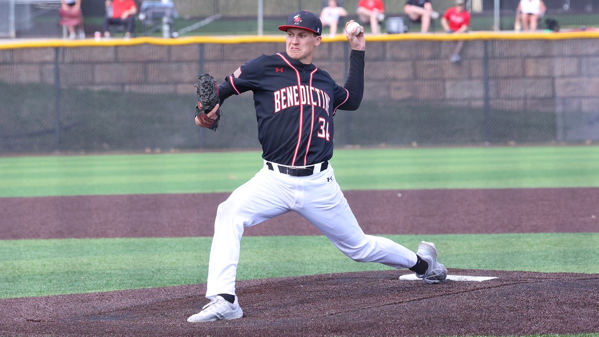 .<a href="/RavenBaseball/">Benedictine Baseball</a>  earns series win over William Penn  ravenathletics.com/x/wod5x #UnleashGreatness