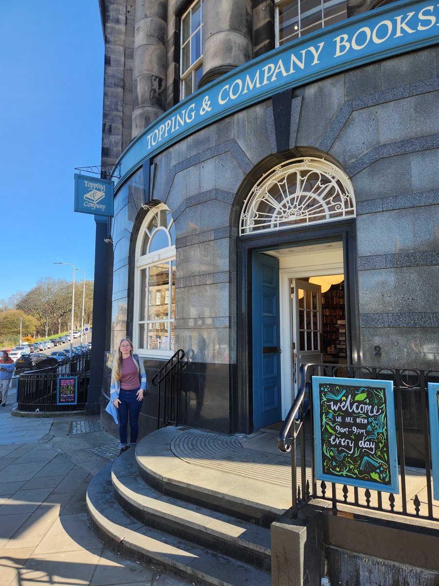 Thanks to staff <a href="/ToppingsEdin/">Topping & Company Booksellers of Edinburgh</a> for helping me to sign some copies of The Dog Husband and One Came Back toppingbooks.co.uk/books/rose-mcd…