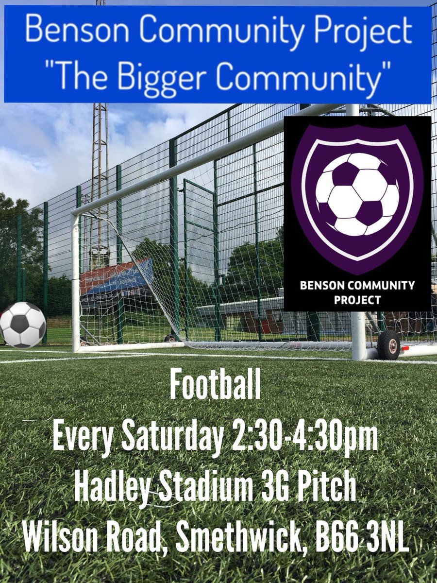 All sessions are now up and running  .. 3G Football pitch .. Running Track for cycling every Wednesday.. Not forgetting separate Adults Football also same times  and Mondays to . Great to be back at full steam ahead