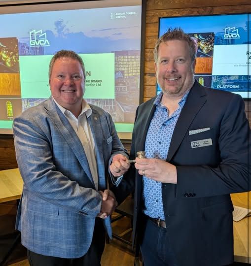 A huge congratulations to Rod Aitken, one of our vice presidents here at Ball Construction, on being appointed as the 2025 GVCA Board Chair!

We have no doubt Rod will achieve great things in collaboration with the GVCA, and we eagerly anticipate what's to come!