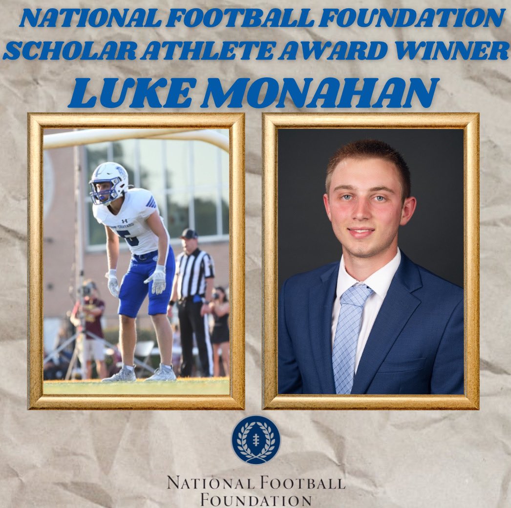 Bishop Chatard HS Football (@bchstrojansfb) on Twitter photo Congrats to Luke Monahan, the 2025 winner of the National Football Foundation Scholar Athlete Award!
<a href="/LukeMono5/">Luke Monahan</a> #GoTrojans Congrats to Luke Monahan, the 2025 winner of the National Football Foundation Scholar Athlete Award!
<a href="/LukeMono5/">Luke Monahan</a> #GoTrojans