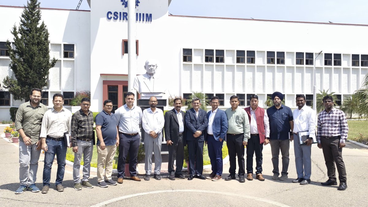 CSIR-IIIM (@csiriiim) on Twitter photo #CSIRIIIM #Jammu & <a href="/Pankajakasthuri/">Pankajakasthuri Herbals</a> enters into research collaboration to validate a poly-herbal remedy under the #AYUSH framework. A landmark step blending tradition with science—advancing public health through #IntegrativeMedicine. #HerbalAsthmaRemedy #AsthmaCare #CSIRIIIM #Jammu & <a href="/Pankajakasthuri/">Pankajakasthuri Herbals</a> enters into research collaboration to validate a poly-herbal remedy under the #AYUSH framework. A landmark step blending tradition with science—advancing public health through #IntegrativeMedicine. #HerbalAsthmaRemedy #AsthmaCare