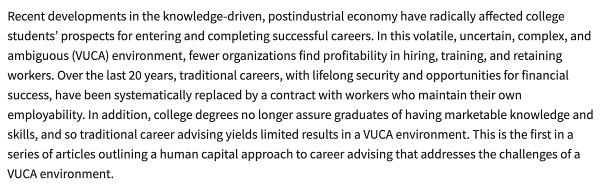 NACADA Journal tweet media