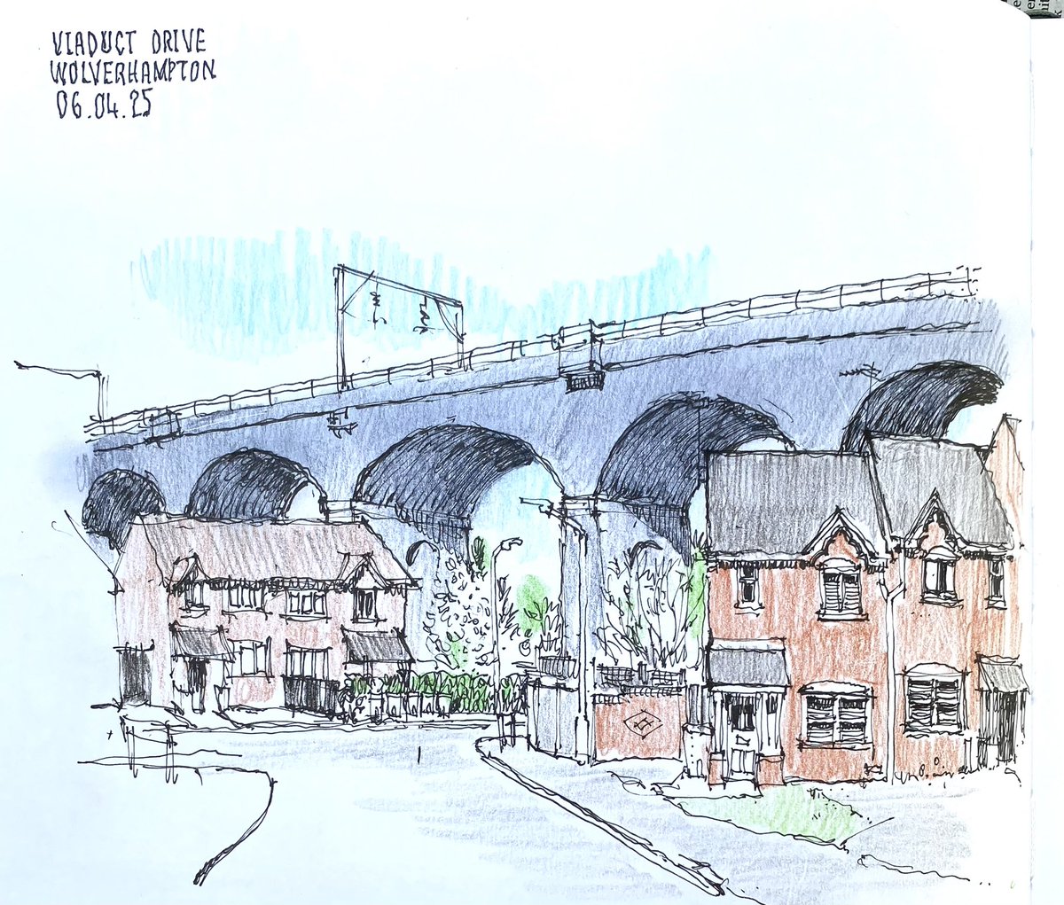 Daily Wolverdrawing - Viaduct Drive