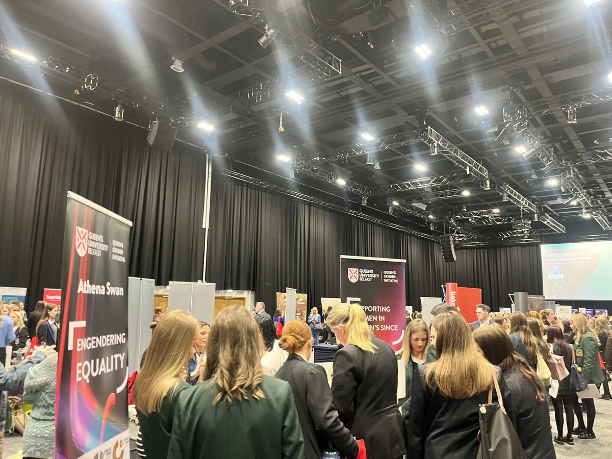Following on from the <a href="/QUBelfast/">Queen's University Belfast 🎓</a> #SistersINSPIRE event on 27 March, the <a href="/QGI_QUB/">Queen’s Gender Initiative</a> team was thrilled to attend the <a href="/SistersIN_HQ/">SistersIN</a> Celebration Event at the <a href="/BelfastICC/">ICC Belfast | International Convention Centre</a>. It was a fantastic opportunity to connect with &amp; be inspired by the next generation of incredible female leaders.