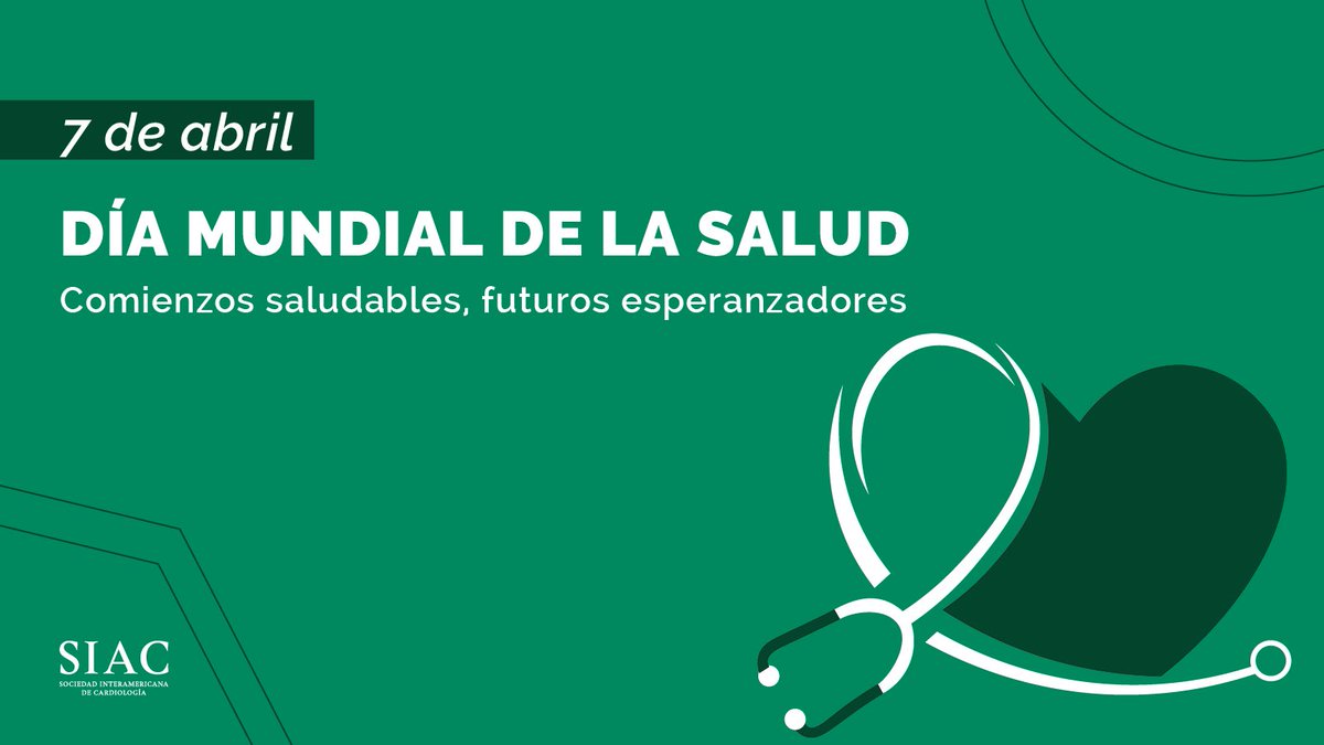 Día Mundial de la Salud 2025: "Comienzos saludables, futuros esperanzadores"

Promoviendo la salud materna y neonatal desde la perspectiva cardiovascular.

En el marco del Día Mundial de la Salud 2025, nos unimos a la campaña global para sensibilizar sobre la importancia de