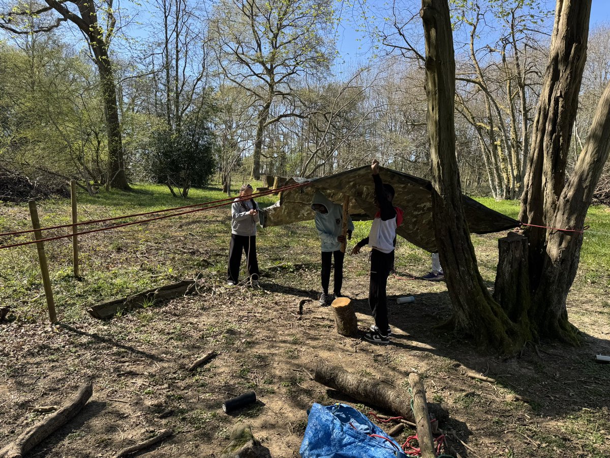 Bushcraft - learning the essentials for survival in the wild! #StLeonardsRootd25