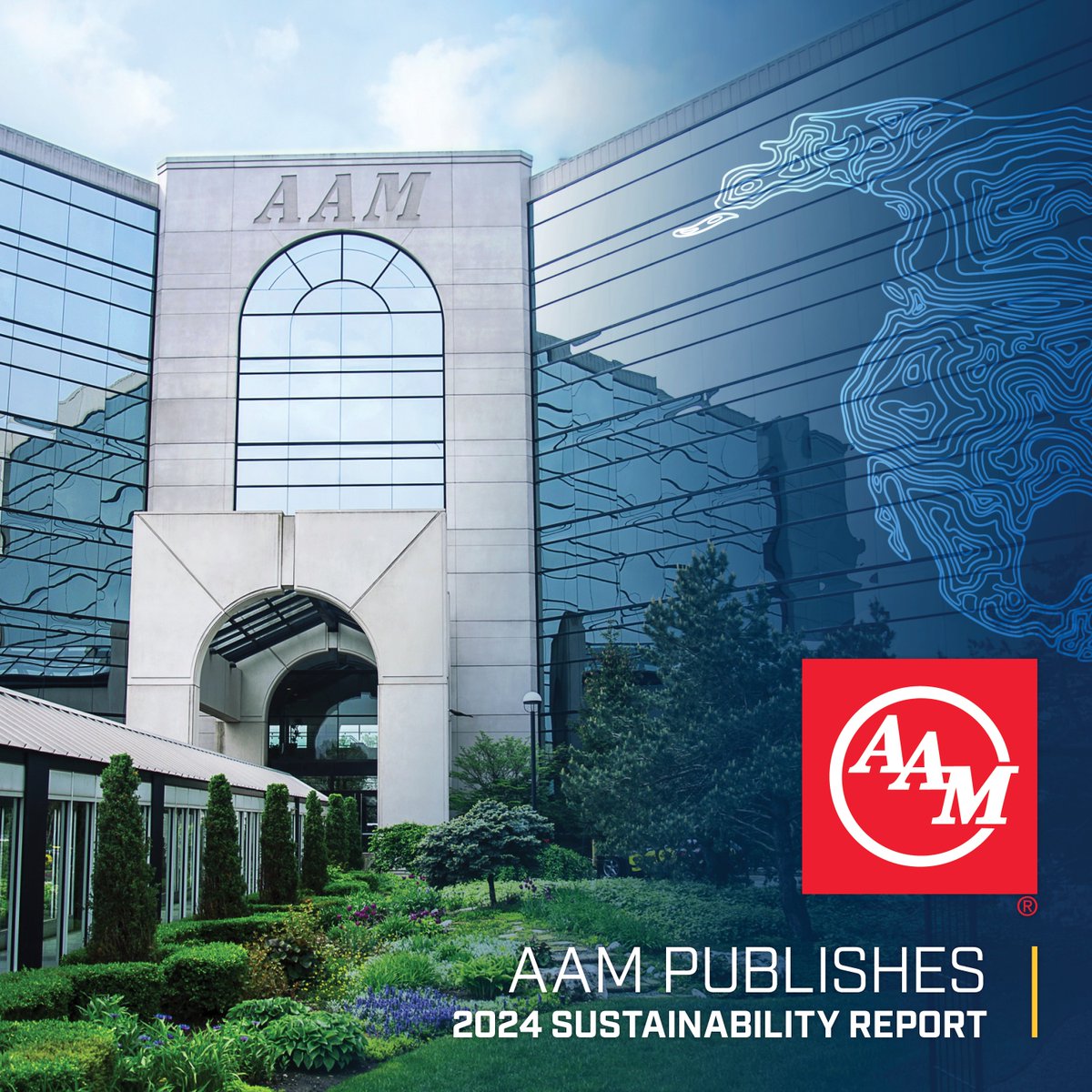 AAM is committed to delivering POWER and building a safer, greener and sustainable future. We have published our 2024 Sustainability Report to outline our achievements toward this goal, as well as to chart our vision moving forward. Read the report: aam.com/Sustainability