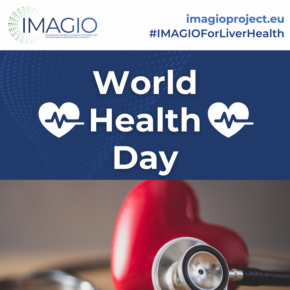 IMAGIO_project's tweet photo. 💙 World Health Day 2025: Advancing Health Through Innovation 💙

Innovation is key to improving healthcare and ensuring better outcomes for patients. On #WorldHealthDay, we highlight how the IMAGIO consortium is driving progress in interventional oncology.

#WorldHealthDay2025 https://t.co/diYJbF1QgL