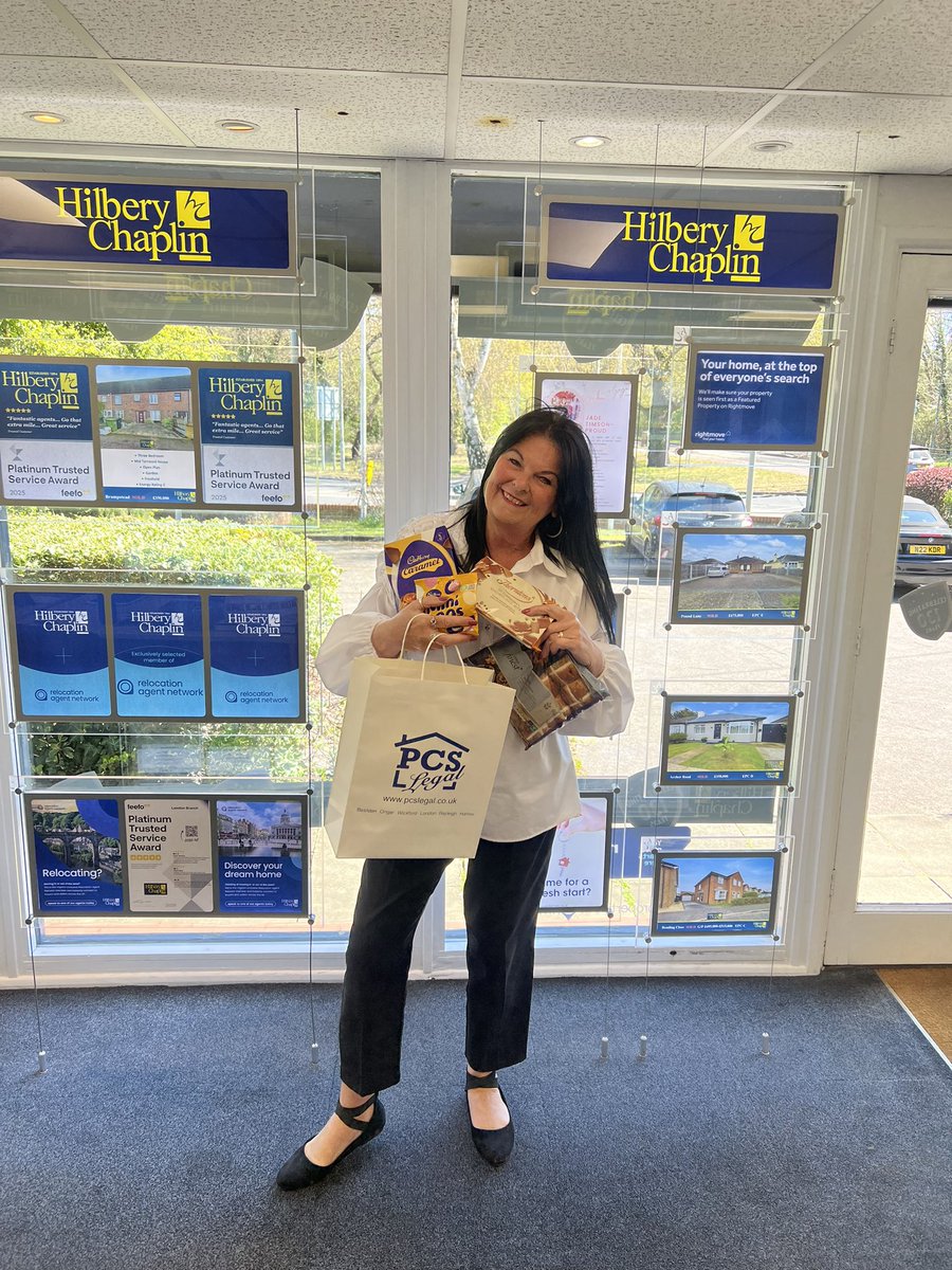 HILBERY CHAPLIN (@hilberychaplin) on Twitter photo A big thank you to <a href="/PCSLEGAL/">PCS Legal</a> for the delicious Easter chocolates โ such a thoughtful surprise and very much appreciated by the whole team! ๐ฃ๐ฐ๐ฅ๐ซ
Working with fantastic professionals like you makes all the difference. Hereโs to more smooth completions and happy clients ahead! A big thank you to <a href="/PCSLEGAL/">PCS Legal</a> for the delicious Easter chocolates โ such a thoughtful surprise and very much appreciated by the whole team! ๐ฃ๐ฐ๐ฅ๐ซ
Working with fantastic professionals like you makes all the difference. Hereโs to more smooth completions and happy clients ahead!
