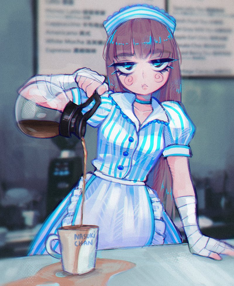 waitress 
#oc #art