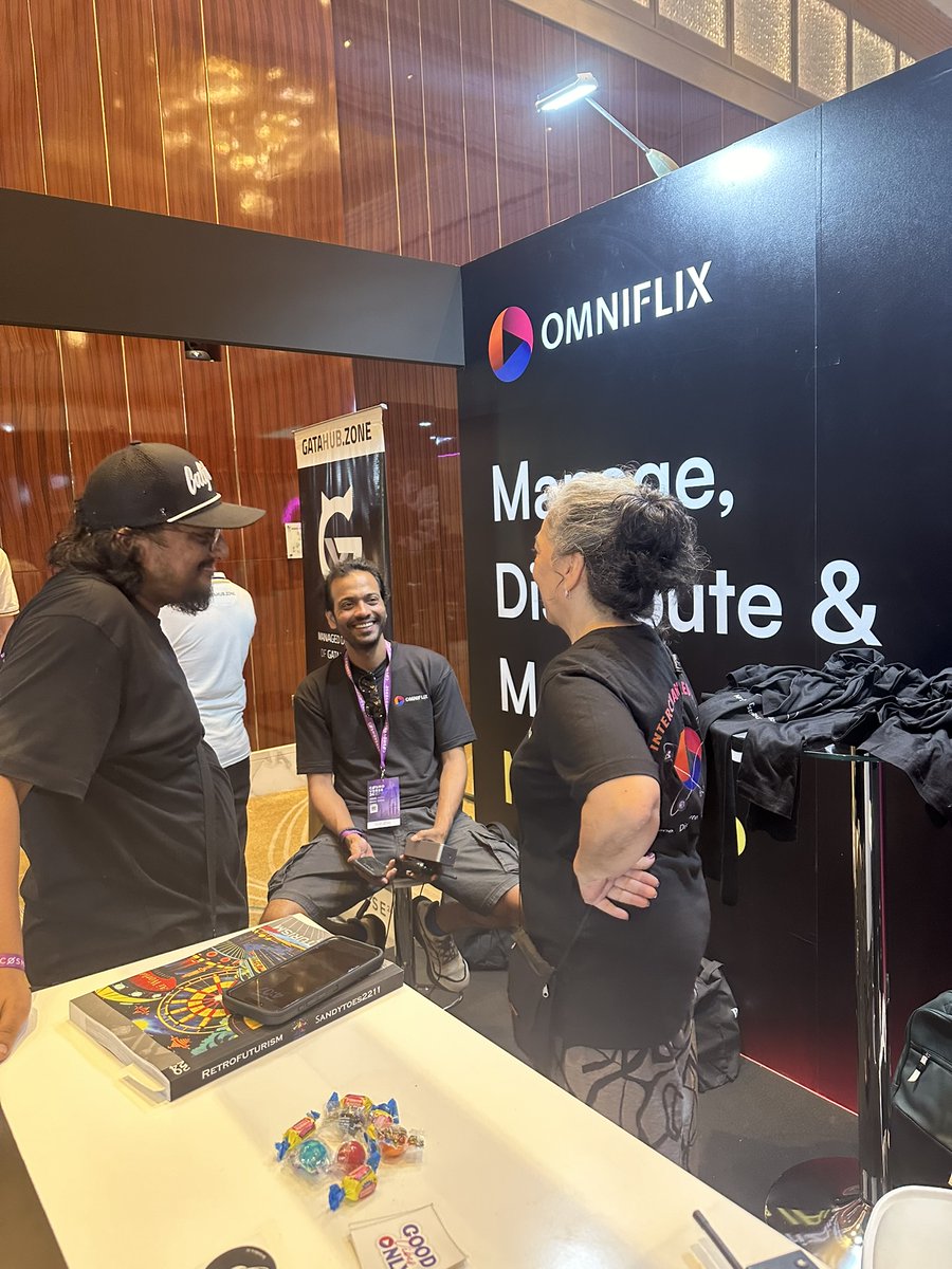 svabhishek's tweet photo. Shoutout to @ZametkiHodlera and @Sandytoes2211 for helping the #FlixCrew host interviews as well as introduce people to the OmniFlix ecosystem 💪 https://t.co/v1fMPJvI2A