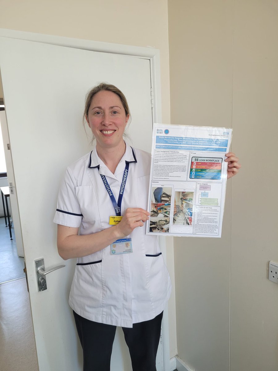 BHTQI (@bhtqi) on Twitter photo Katherine and her project on a page about applying 5S to reduce waste with the Physio team in Medicine for Older People <a href="/BucksHealthcare/">Buckinghamshire Healthcare NHS Trust</a> Katherine and her project on a page about applying 5S to reduce waste with the Physio team in Medicine for Older People <a href="/BucksHealthcare/">Buckinghamshire Healthcare NHS Trust</a>