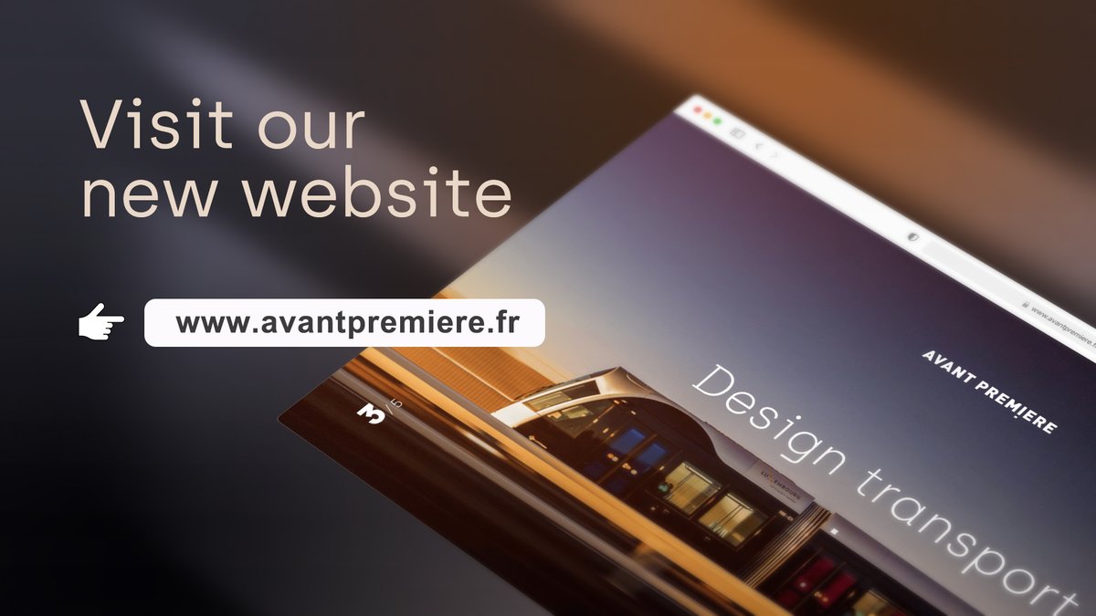 Notre nouveau site est en ligne → avantpremiere.fr

Retrouvez-nous désormais sur LinkedIn et Instagram :
🔗 linkedin.com/company/avant-…
📸 instagram.com/avantpremiered…

👉 Ce compte X ne sera plus actif. Merci de nous avoir suivis ici !

#DesignPublic #NouveauSite #AvantPremière