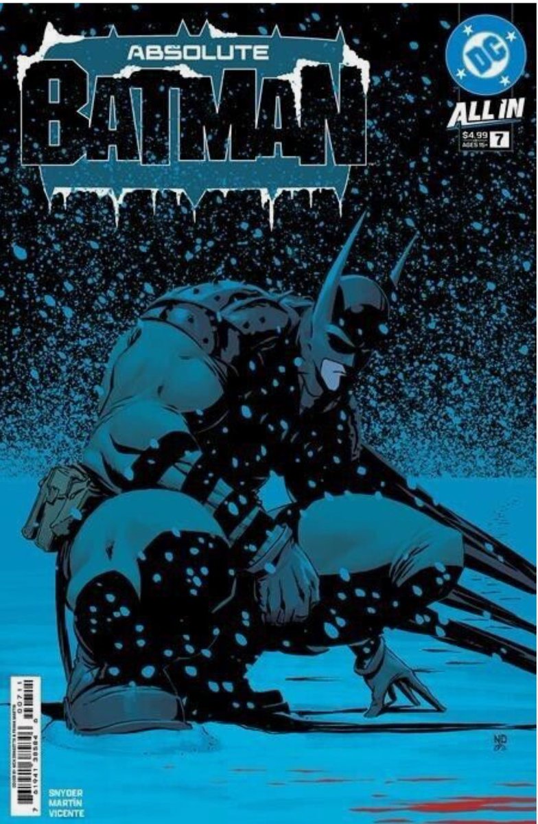 This Wednesday! 

ABSOLUTE BATMAN 7! 

Any comic sites or reviewers that need a copy, just DM me - will do my best!